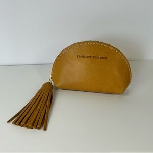 Portland Leather Goods Taco Tassel Pouch Sunflower